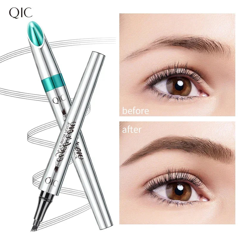 Achieve Flawless Brows with Our 4 Point Waterproof Eyebrow Pencil - Long-Lasting Liquid Makeup for Perfectly Defined Eyebrows!